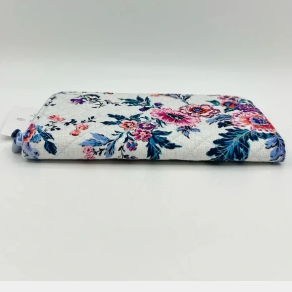 Vera Bradley Pink‎ and Blue Wallet with Floral Design - Picture 5 of 10